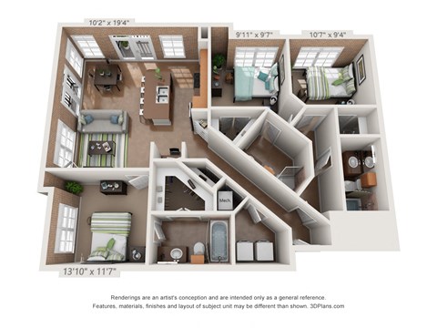 bedroom floor plan an opens up concept in this design